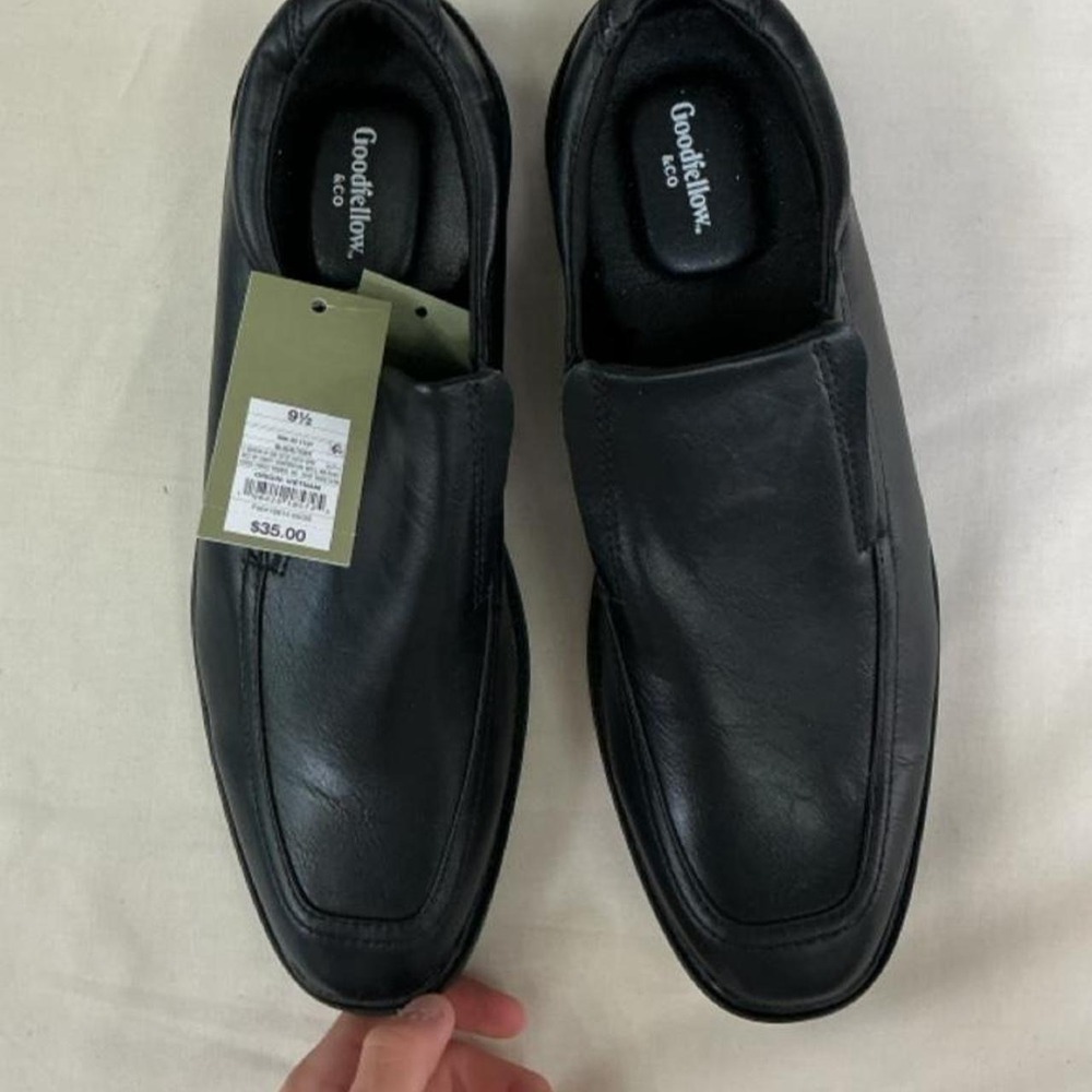 Brand‎ new with tags Goodfellow & Co. black slip-on dress shoes